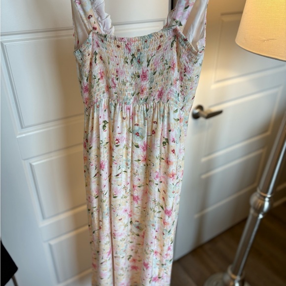 Abercrombie & Fitch Pink Floral Dress - Picture 4 of 4